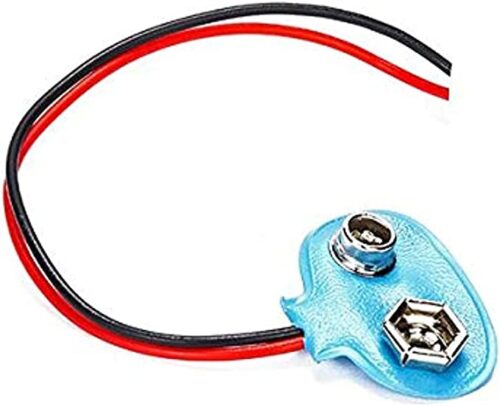 9V Clip on Battery Type Snap Connector