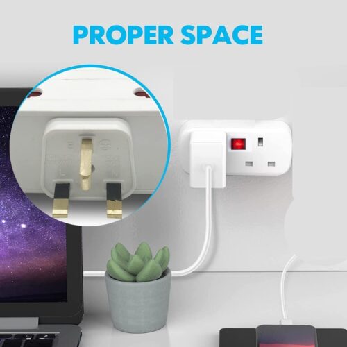 4 Electrical Multi socket plug - Image 6