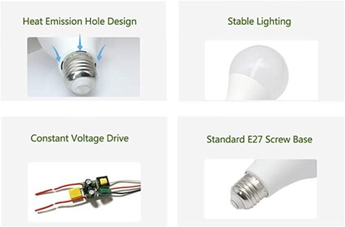 E27 RGB+W Bulb Lamp Memory Function Full Voltage High Brightness Energy Saving Remote Control Brightness Adjustment Mode Switch 16 Keys Color Change - Image 5