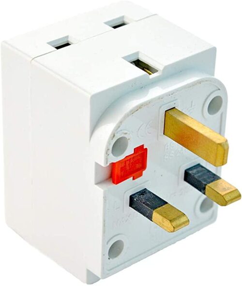 3 Way Socket Multi Plug Fused Adapter Uk Mains 13 Amp 240V Ac 3 Socket - Image 3