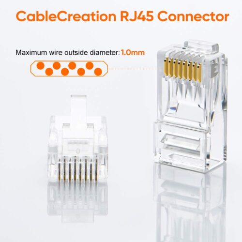 Cat6  RJ45 Connector (100pcs) - Image 6