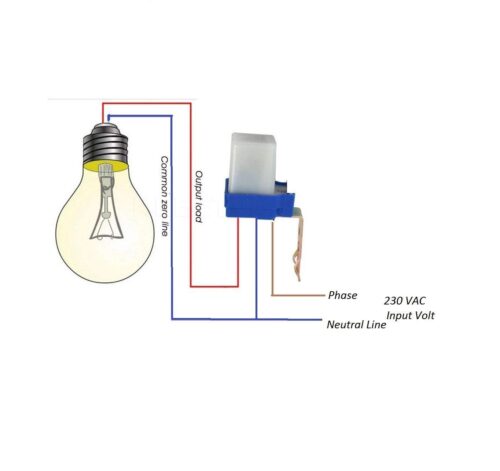 Photo Electric Control Automatic Light Switch Water Proof 230Volt Auto Day/Night on and Off Photocell - Image 4