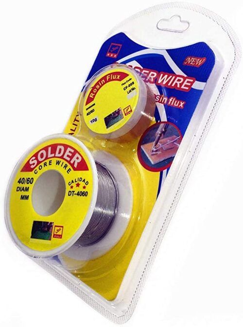 Tin Lead 40/60 Core Wire + Rosin Flux Solder Wire 1.0mm