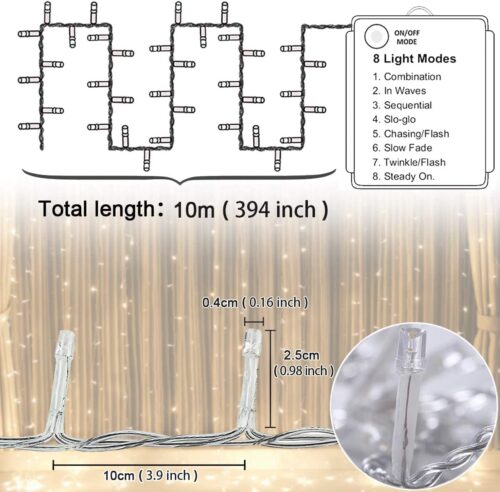Fairy Lights 10M/33 Ft,100 LEDs - Image 4