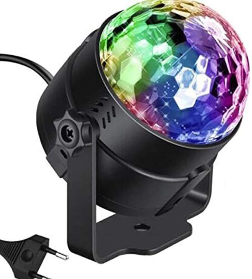 Disco Ball Party Lights Strobe Light 3W RGB - Image 3