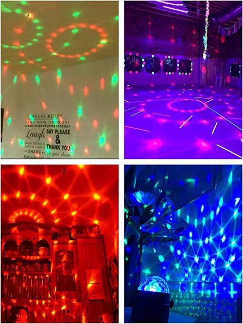 Mini Disco LEDs Light Magic Ball Light Stage Lamp - Image 5