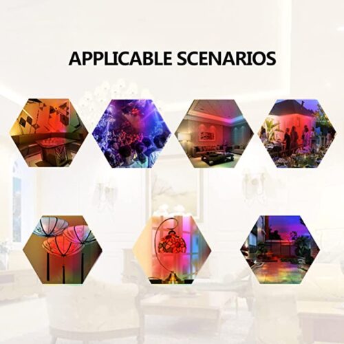 E27 RGB+W Bulb Lamp Memory Function Full Voltage High Brightness Energy Saving Remote Control Brightness Adjustment Mode Switch 16 Keys Color Change - Image 3