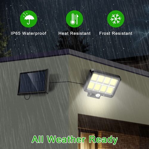 Solar Motion Sensor Light BK128 -1PCS