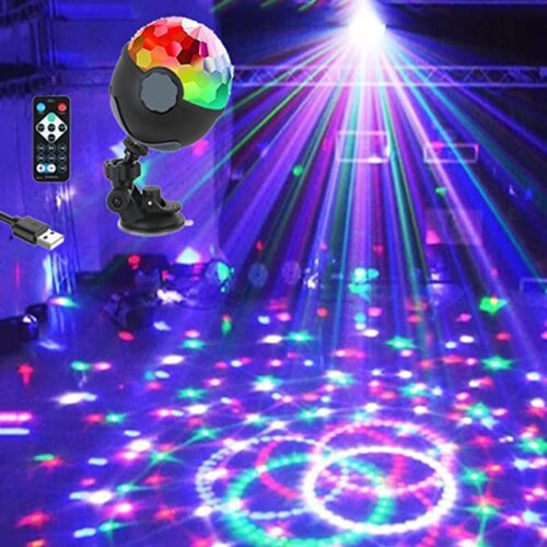 Mini Disco LEDs Light Magic Ball Light Stage Lamp