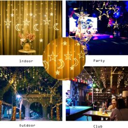 Moon Star Ramadan Led Home Decor Light