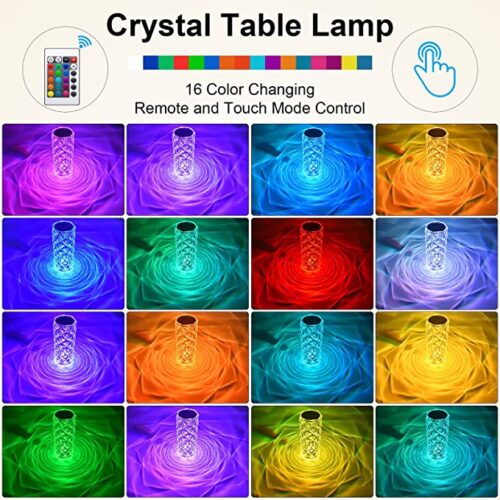 Touch Led Crystal Table Light - Image 7