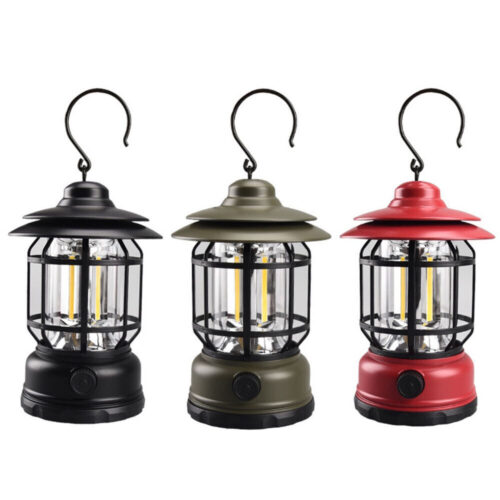 Outdoor Camping Retro Campsite Lantern USB Rechargeable - Image 5