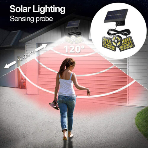 LED Outdoor Sunlight Lamp Easy Installation Solar for Home Garden - Image 9