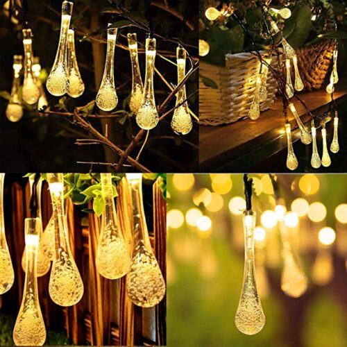 Solar Fairy Lights Outdoor,  5mtr Waterproof - Image 2