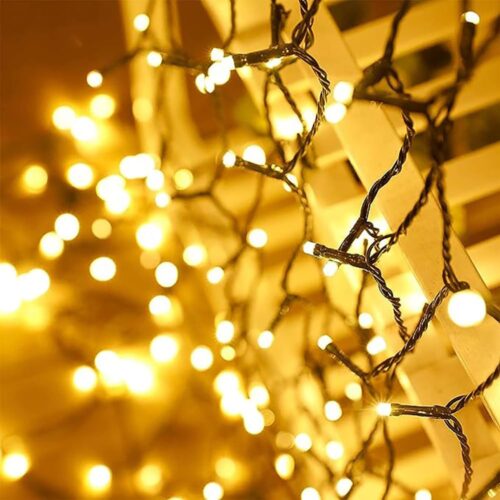 Solar String Lights,1-Pack 10MTR,  100 LED Extra-Bright Solar Christmas Lights Outdoor, Waterproof - Image 3