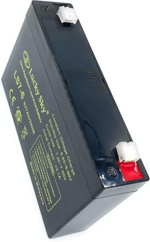 6V 7Ah Rechargeable Sealed Lead Acid Battery ORIGINAL - Image 4