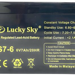 6V 7Ah Rechargeable Sealed Lead Acid Battery ORIGINAL