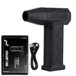 Violent Blowing Turbo Fan Handheld Mini Jet Fan 3 Gear Portable Jet Dryer Blower Wireless Turbo Fan Brushless Car Air Duster